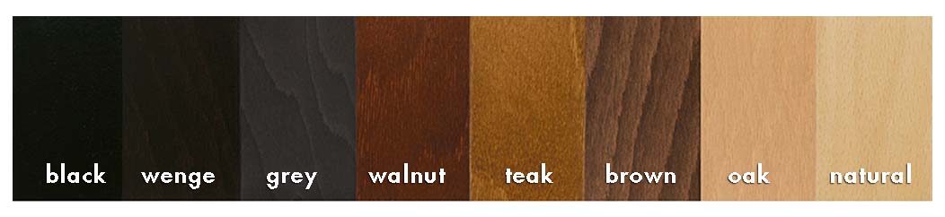 Stressless wood finishes