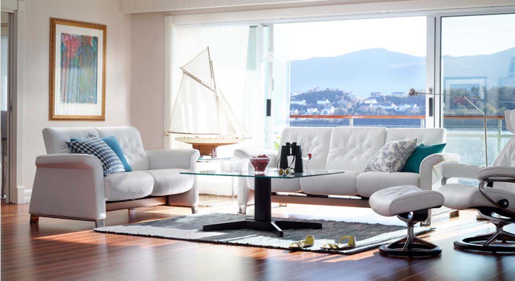 Metropolitan sofa Batick white