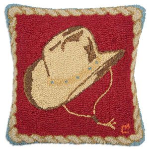 Cowboy Hat Throw Pillow