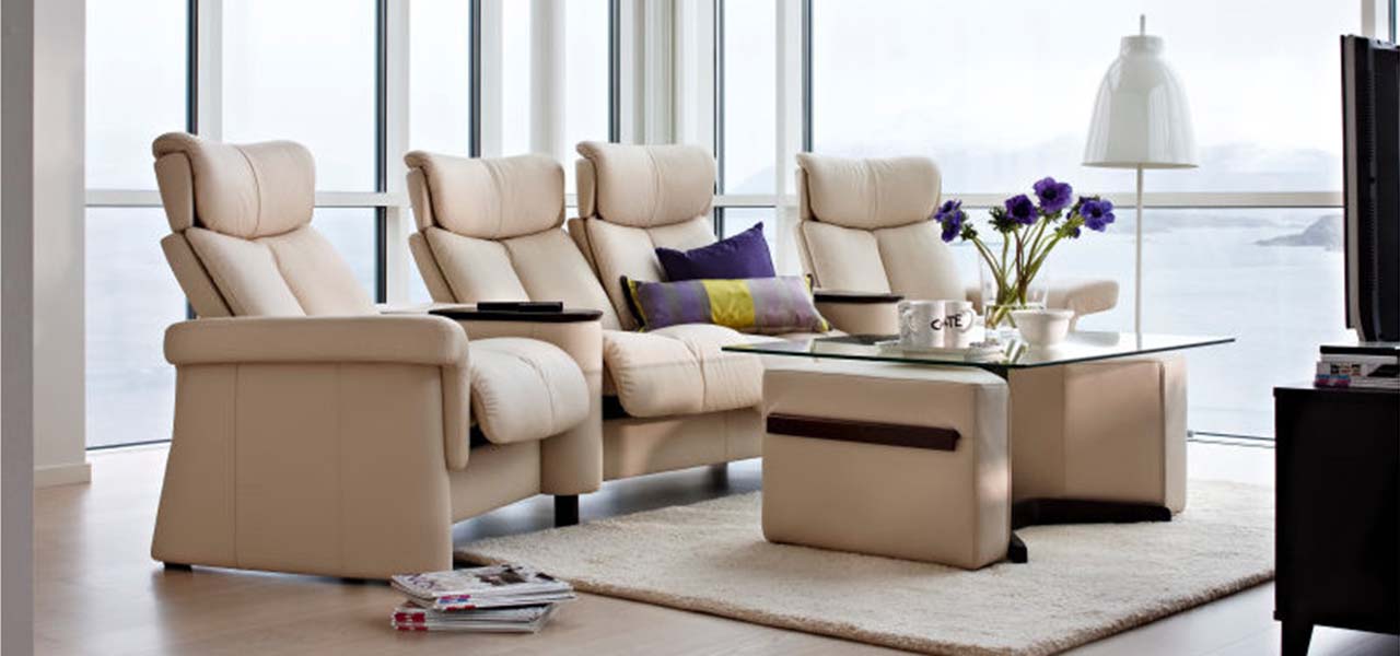 Legend theater seating by Stressless