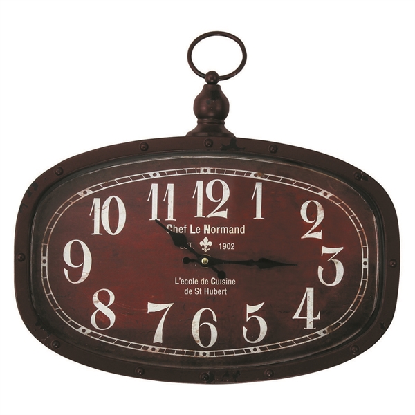 Chef le Normand wall clock