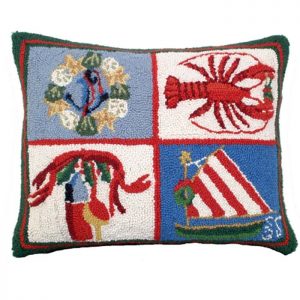 nautical christmas michaelian home holiday pillows