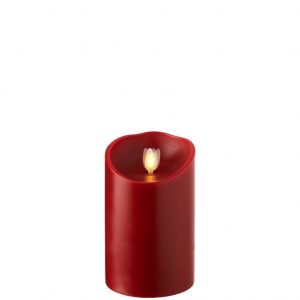 raz moving flame red candle 5 inch