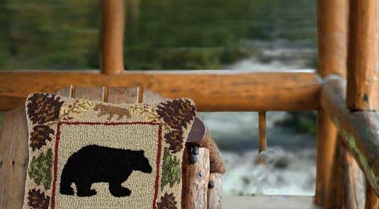 In the Northwoods, at a cabin, a bear is expected, but not for dinner
