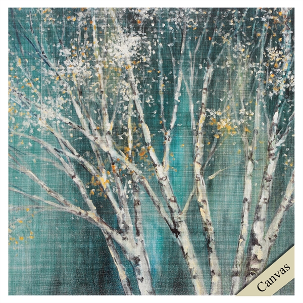 blue birch trees propac images canvas