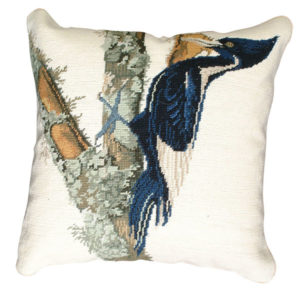 ivory billed woodpecker michaelian home throw pillow