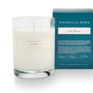 restore boxed glass candle