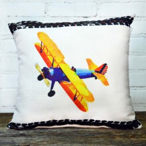 airplane pillow little birdie