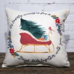 sleigh ride together with you pillow little birdie